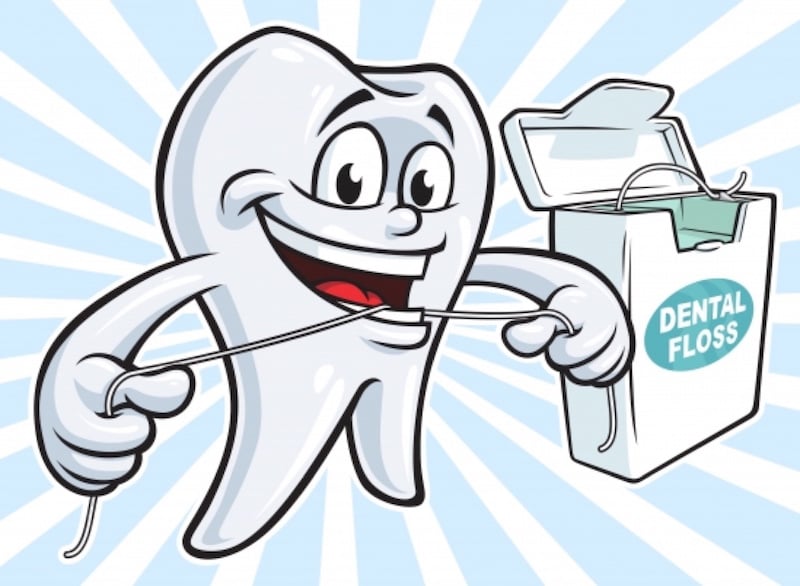 dental floss clipart